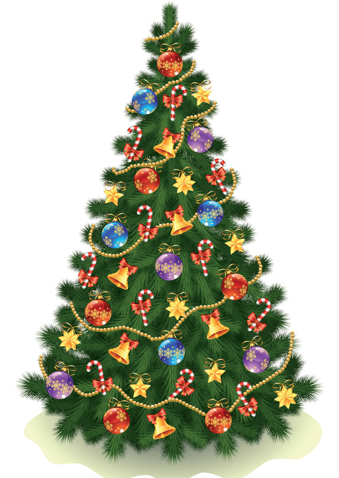 Beautiful Christmas Tree clipart