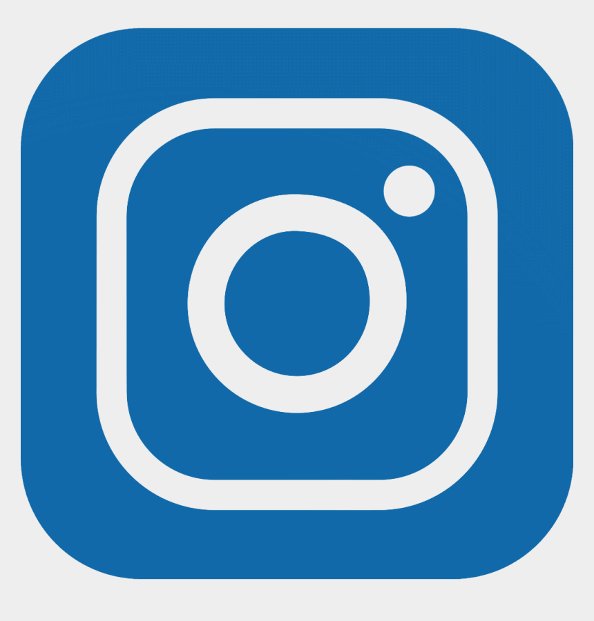 Blue Instagram Logo clipart