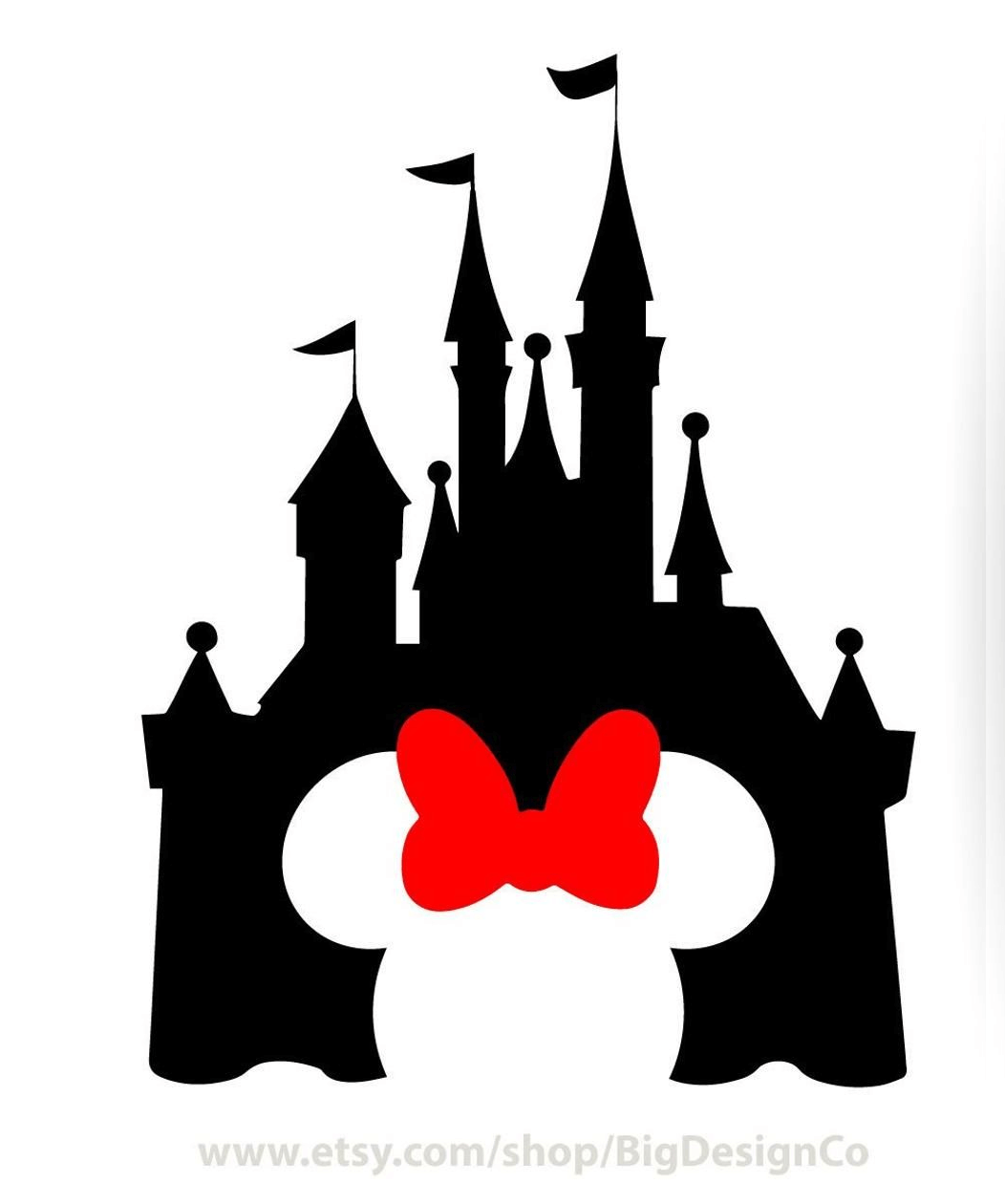 Disney Castle Silhouette clipart 11