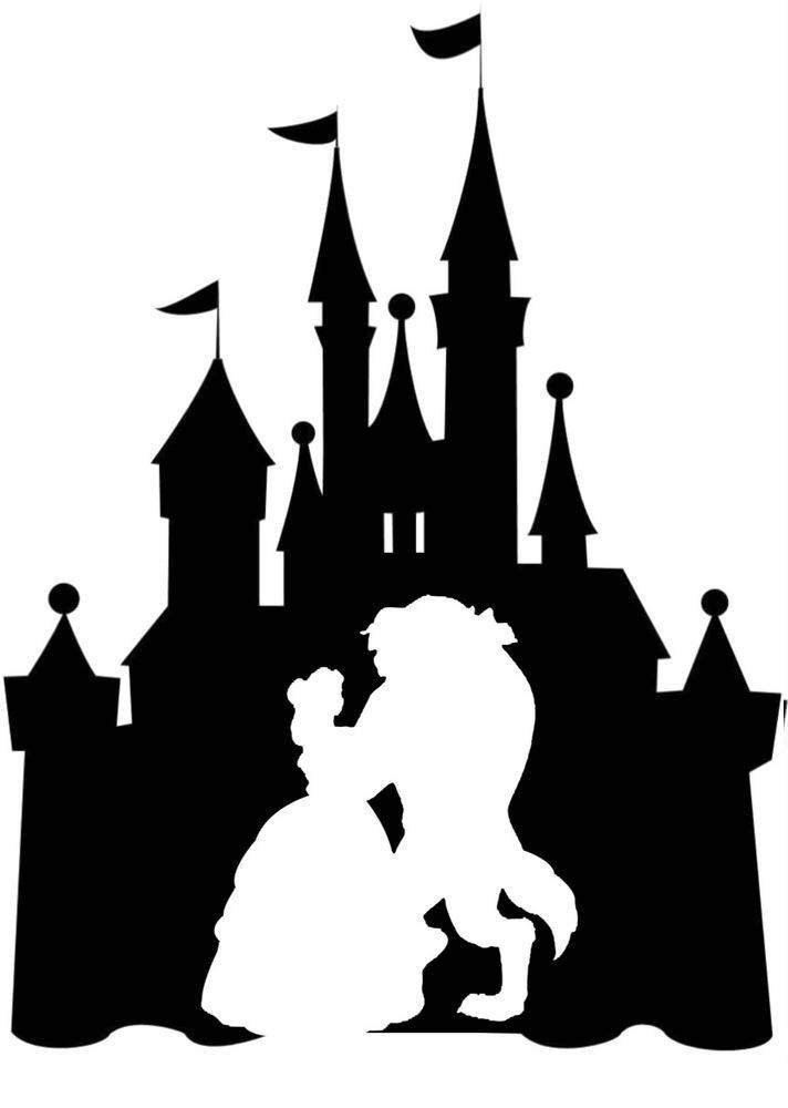 Disney Castle Silhouette clipart 4