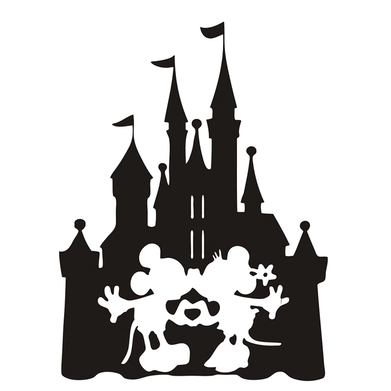 Disney Castle Silhouette clipart 5