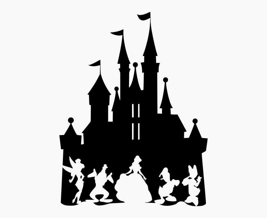 Disney Castle Silhouette clipart 8
