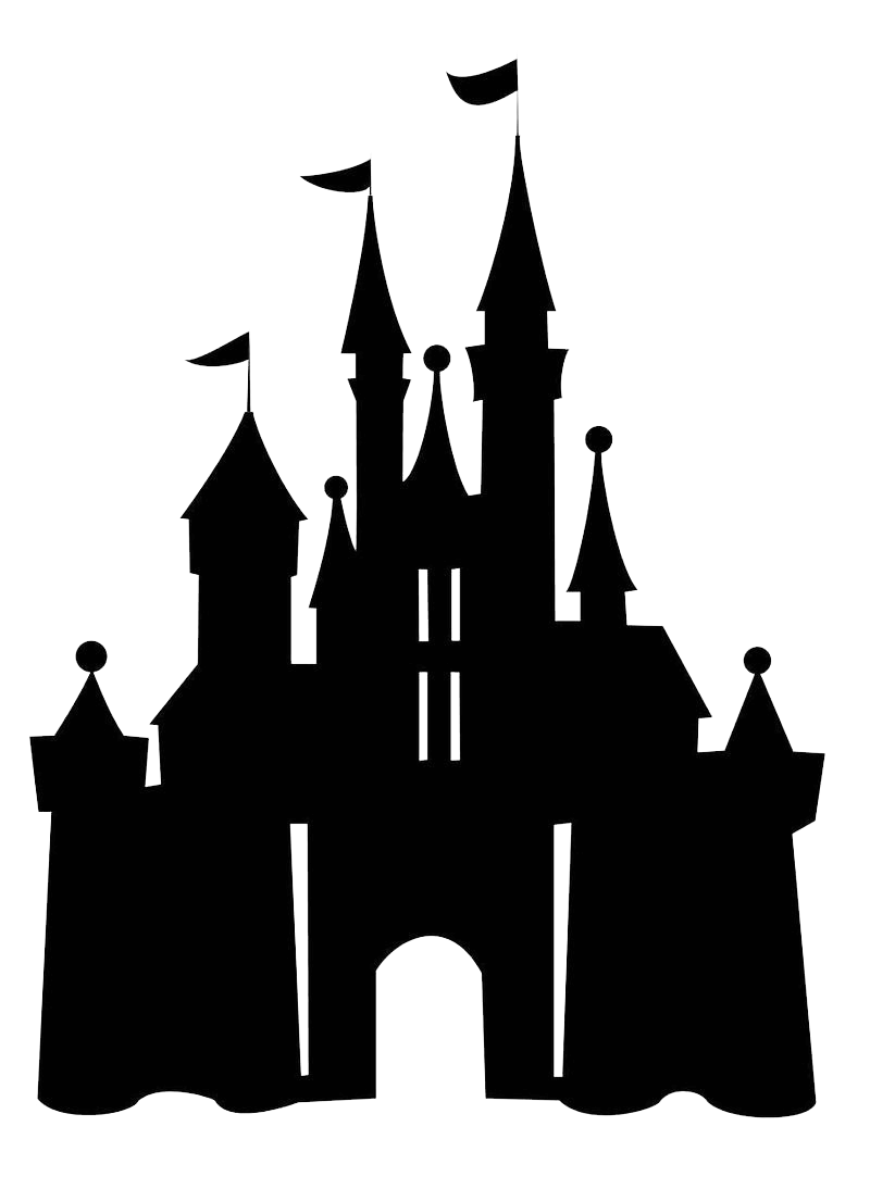Disney Castle Silhouette transparent