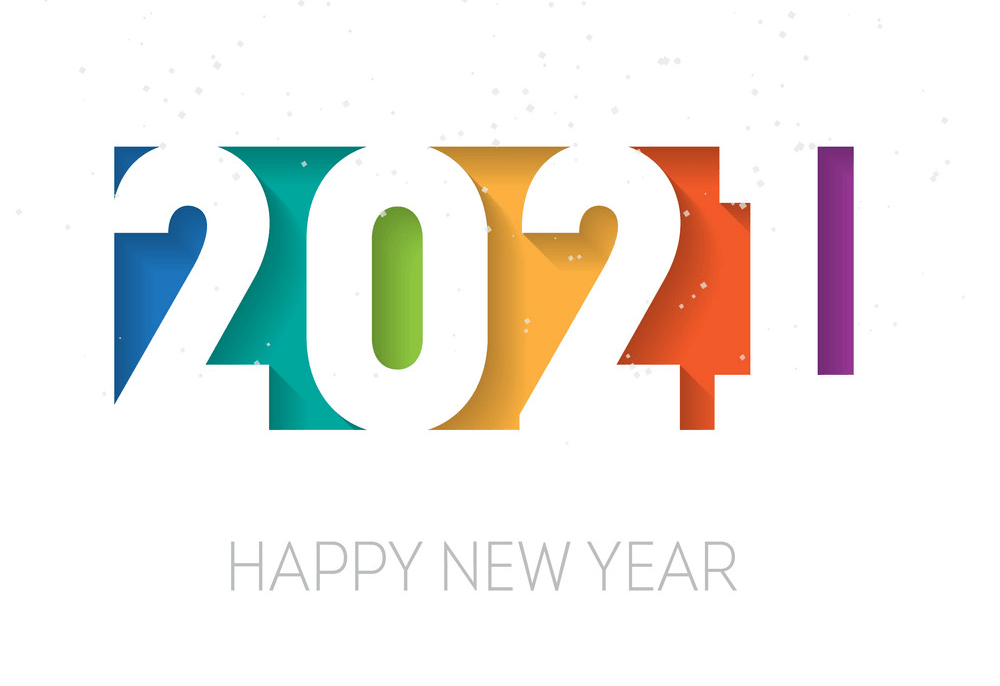 Happy New Year 2021 clipart 1