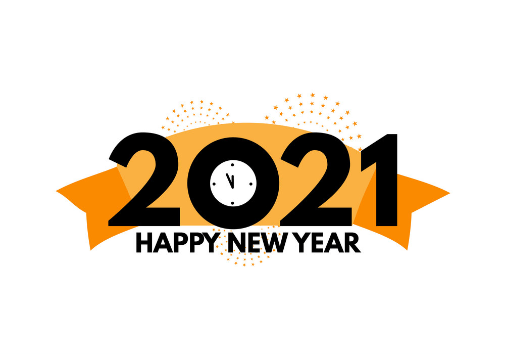 Happy New Year 2021 clipart 3