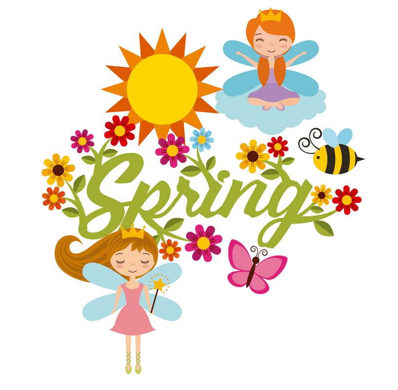 Happy Spring clipart