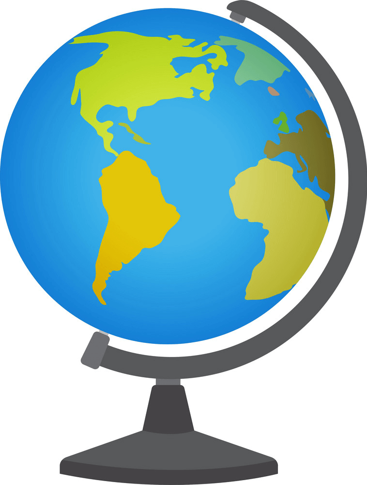 School Desktop Globe clipart