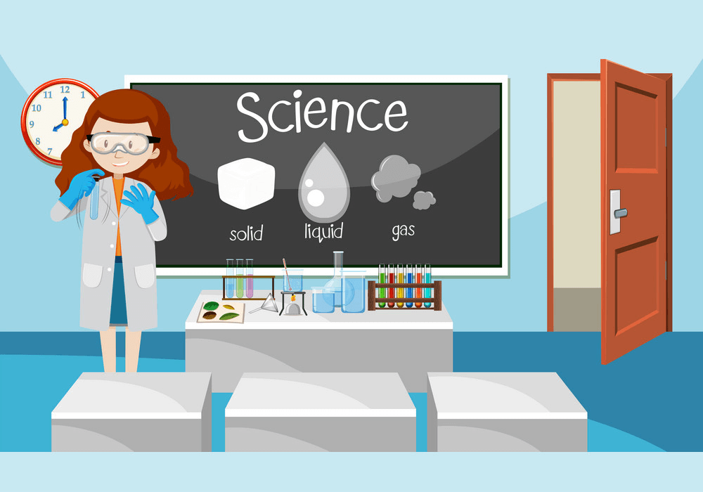 Science class clipart