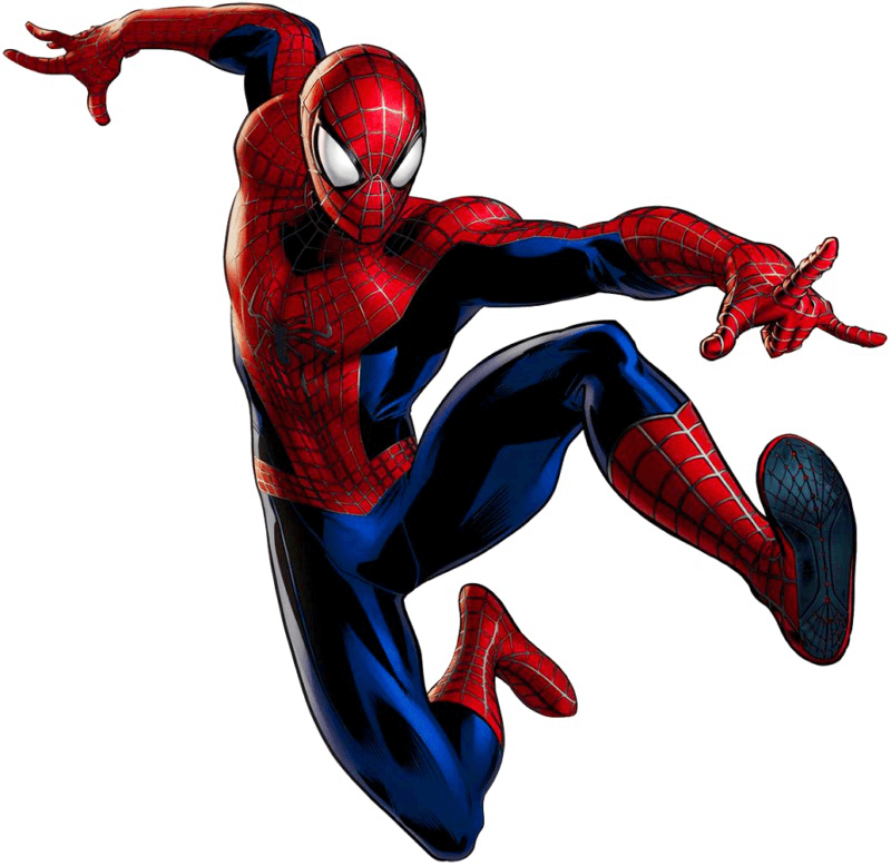 Action Move Spiderman clipart