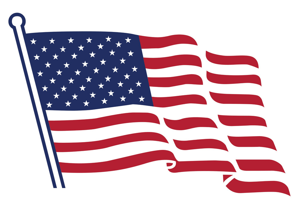 American Flag clipart 10