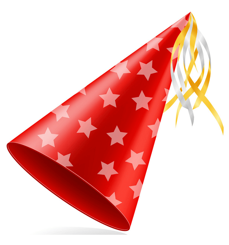 Awesome Party Hat clipart