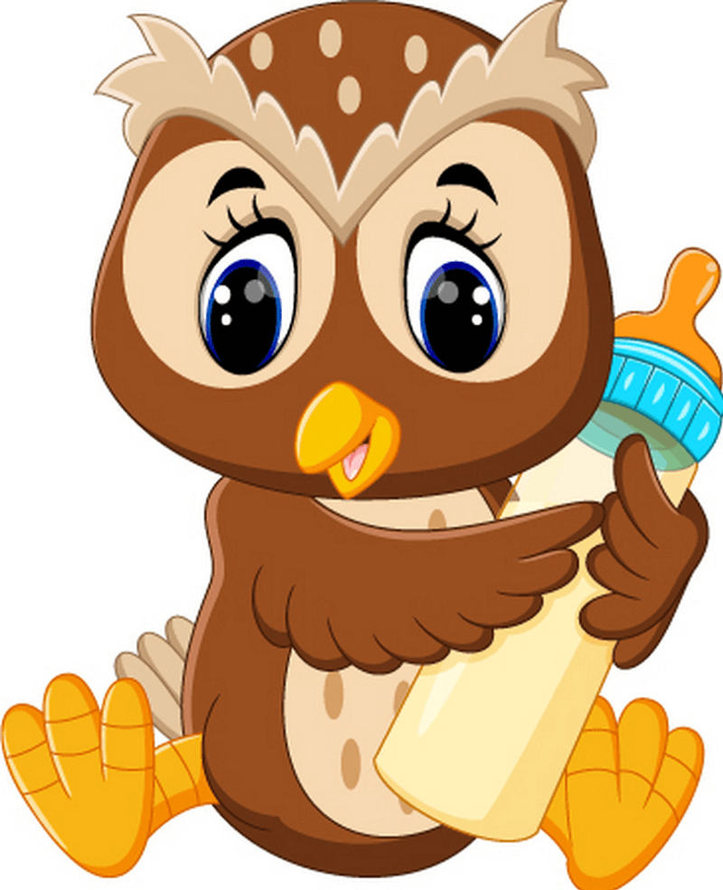 Baby Owl clipart