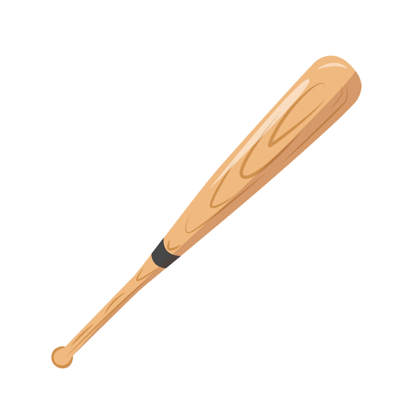 Baseball bat clipart transparent 1