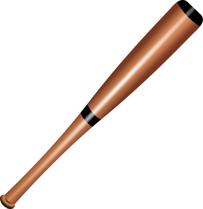 Baseball bat clipart