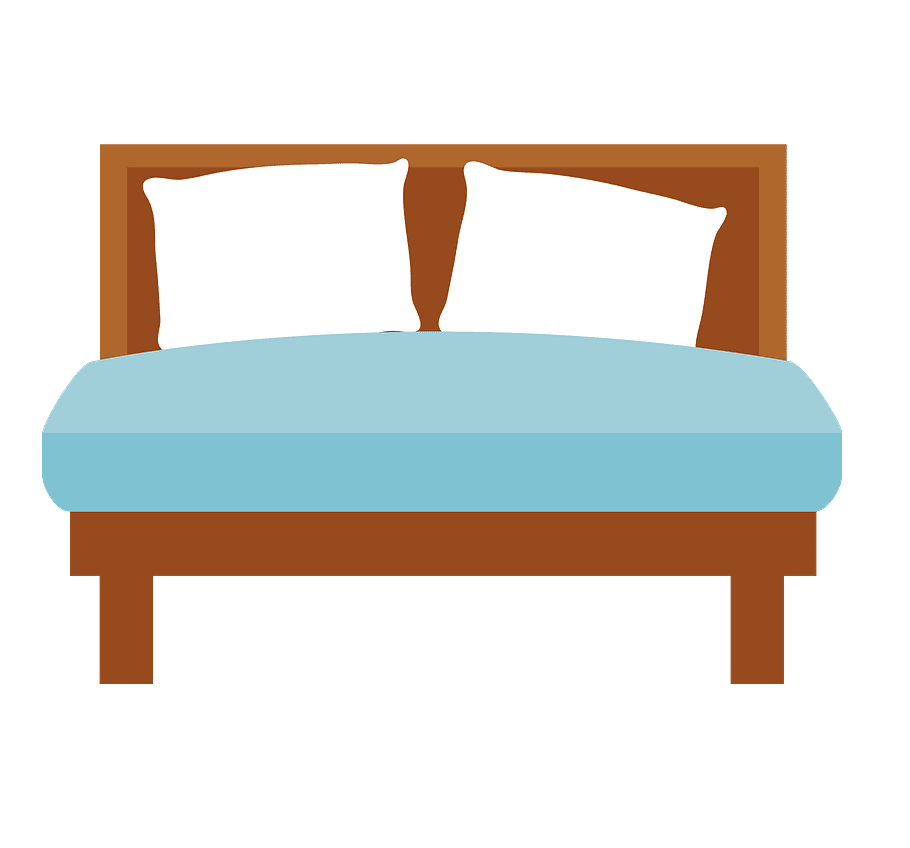 Bed clipart free 3
