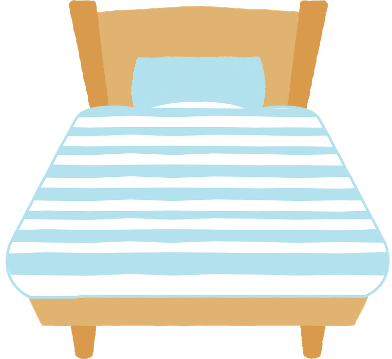 Bed clipart free 4