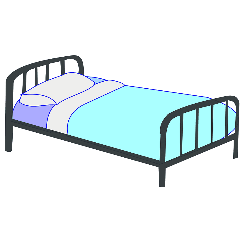 Bed clipart free image