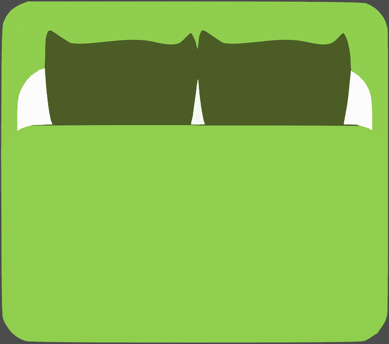 Bed clipart free picture