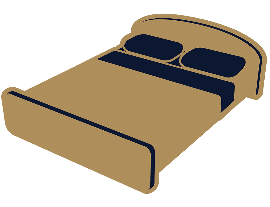 Bed clipart free