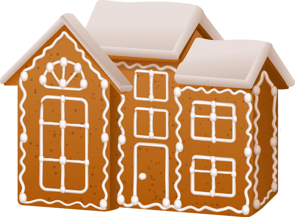 Big Gingerbread House clipart