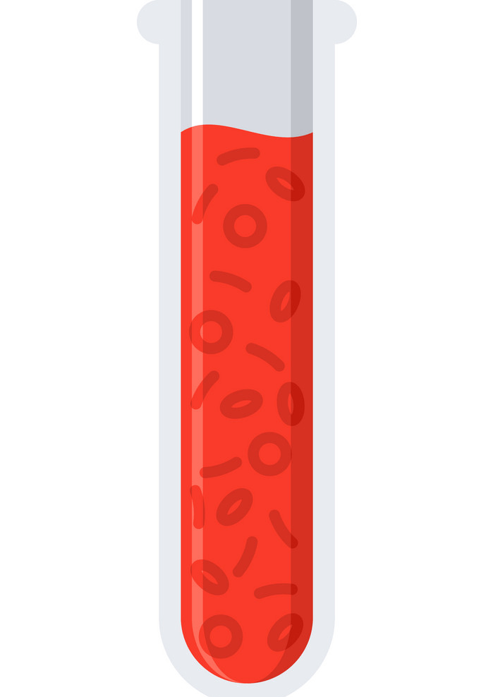 Blood Test Tube clipart 1