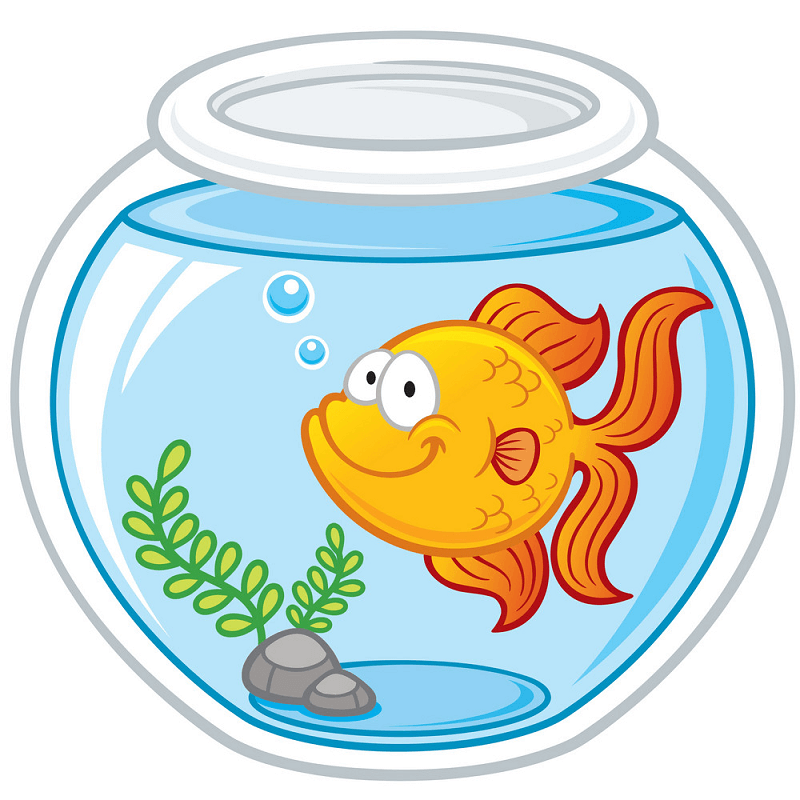 Cartoon Goldfish clipart