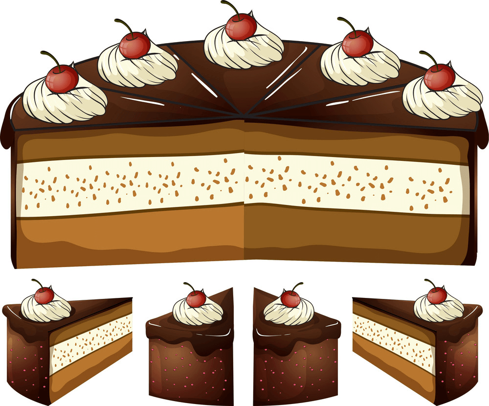 Chocolate Cake clipart