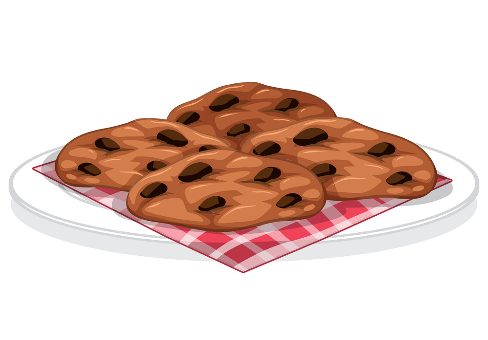 Chocolate Chip Cookies clipart