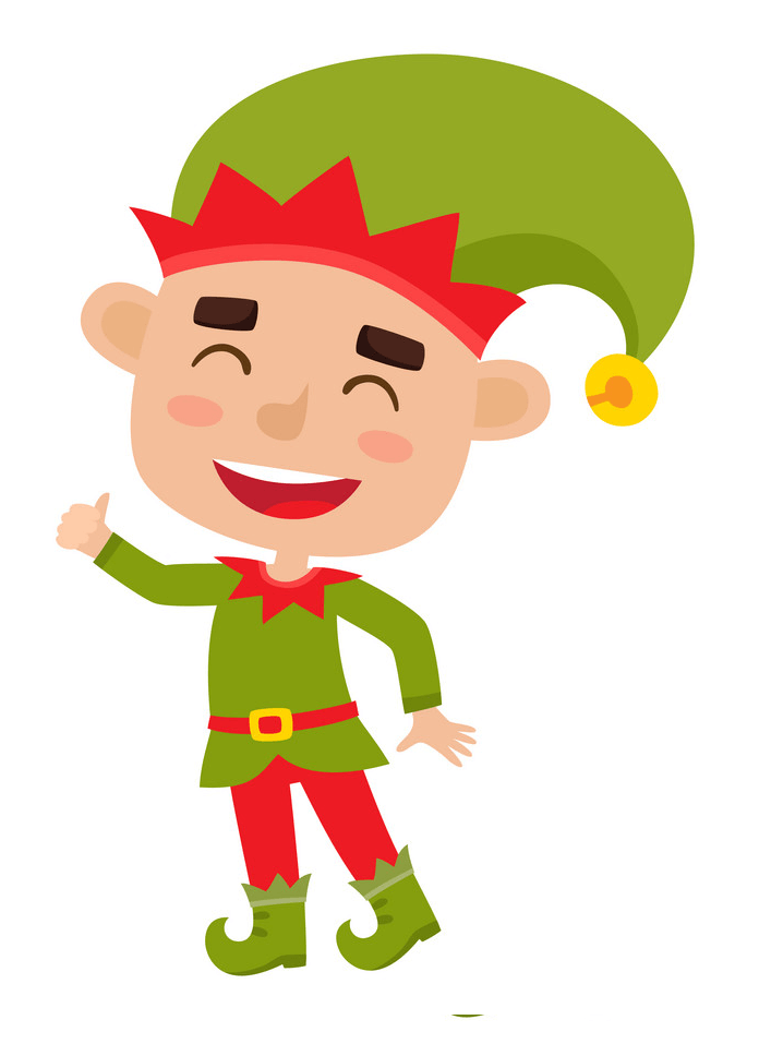 Christmas Elf clipart
