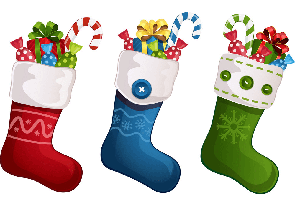 Christmas Stockings clipart