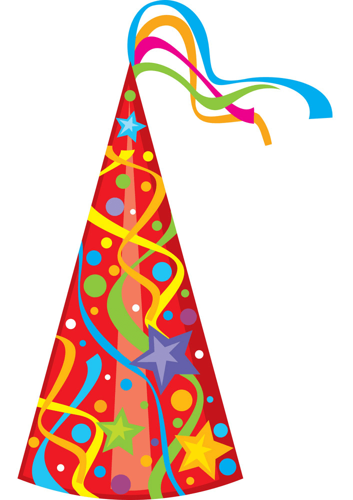 Cool Party Hat clipart