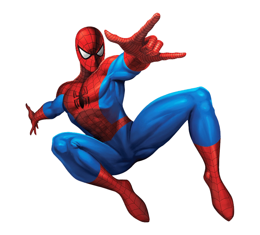 Cool Spiderman clipart tranparent
