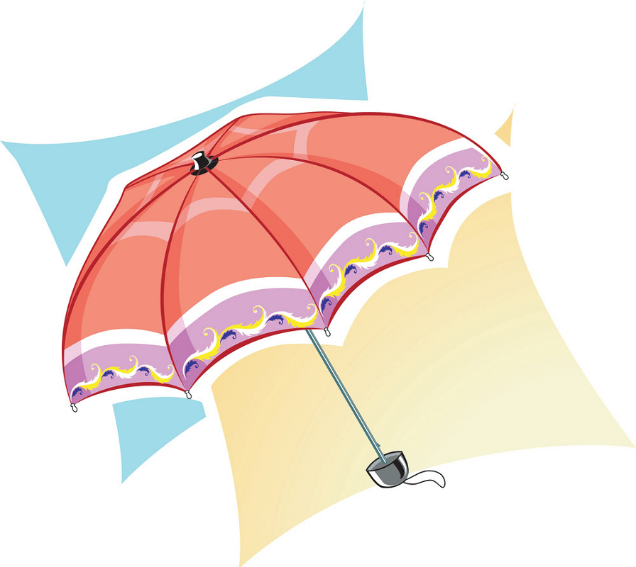 Cute Umbrella clipart