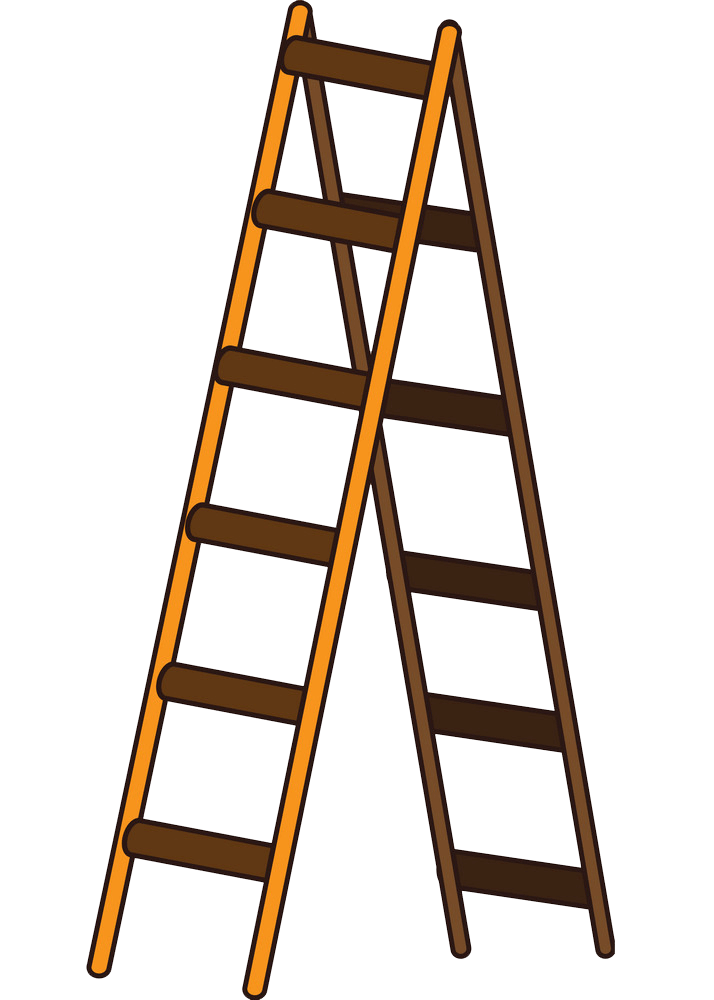 Double Ladder clipart transparent