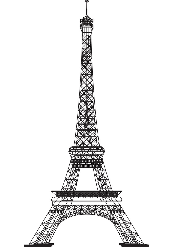 Eiffel Tower clipart 2