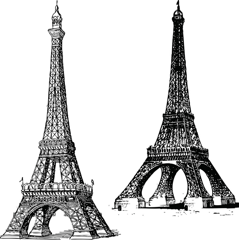 Eiffel Tower clipart 4