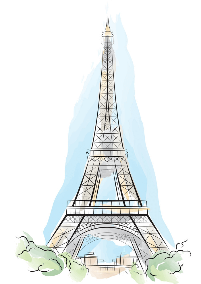 Eiffel Tower clipart 5