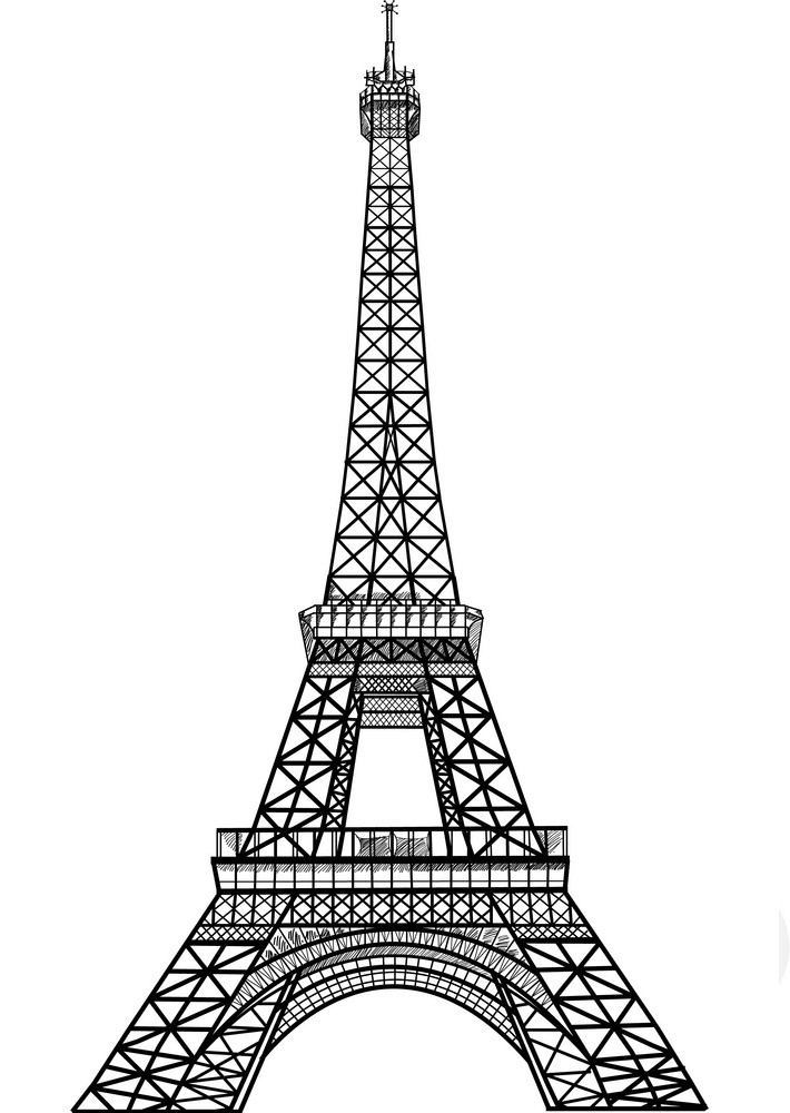 Eiffel Tower clipart 6