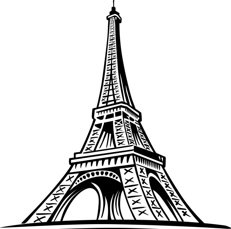 Eiffel Tower clipart 8