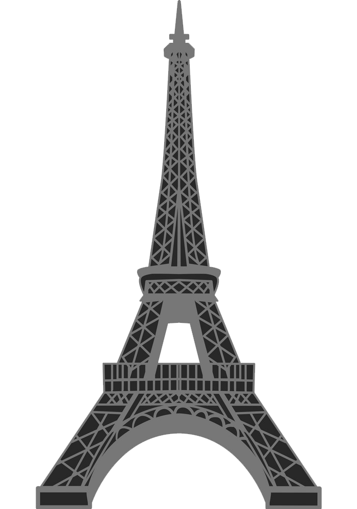 Eiffel Tower clipart transparent 1