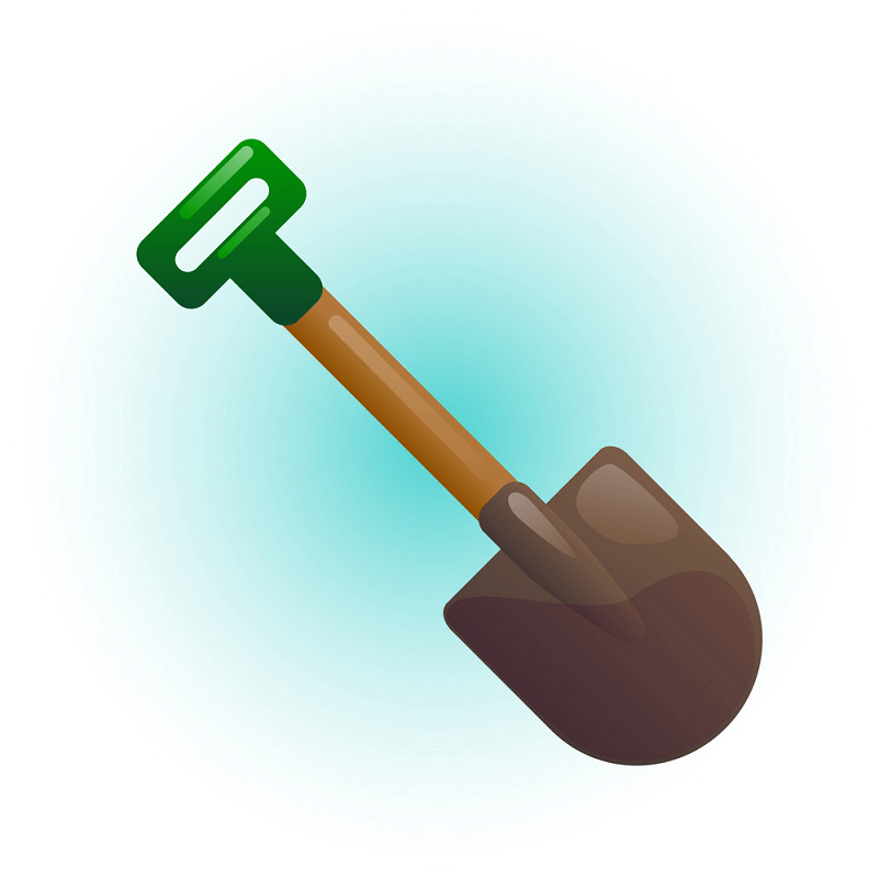 Garden Shovel clipart