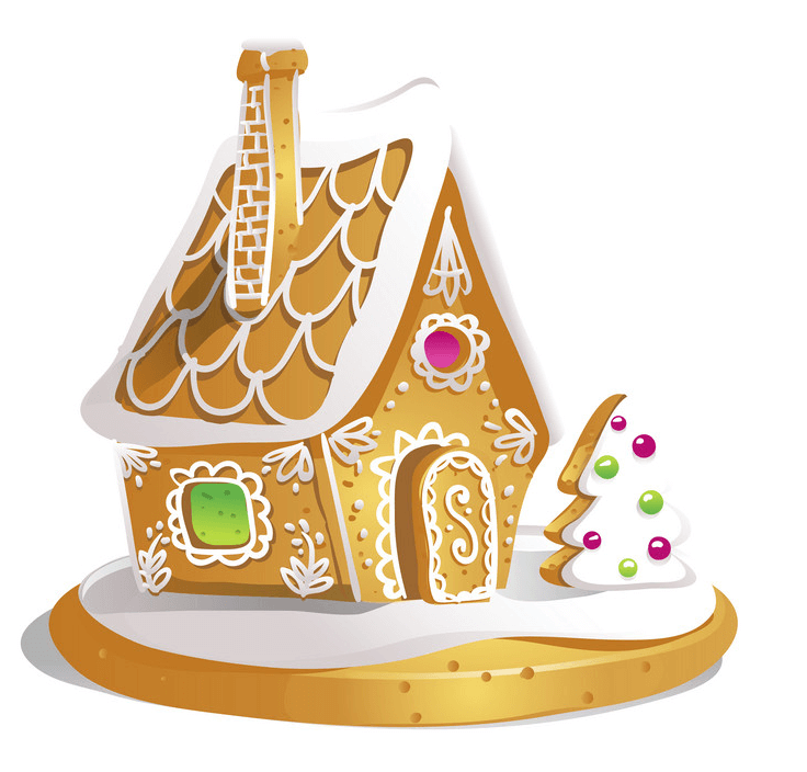 Gingerbread House clipart 2