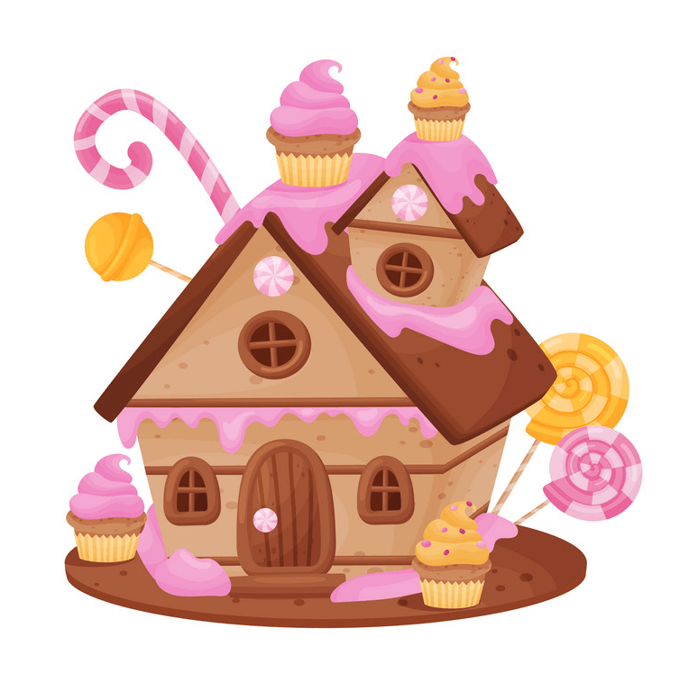 Gingerbread House clipart 3