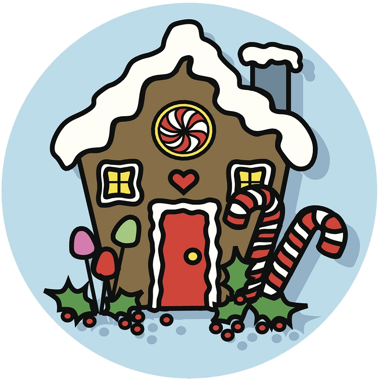 Gingerbread House clipart transparent 2
