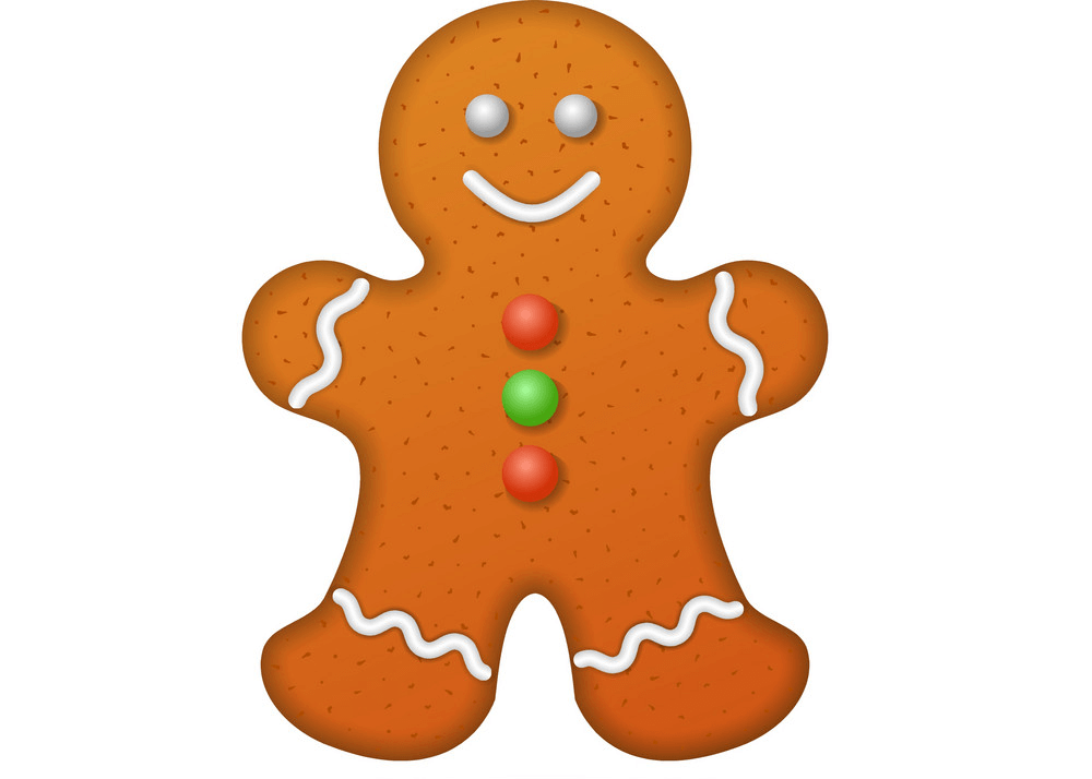 Gingerbread Man clipart