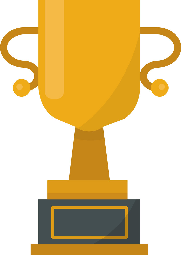 Gold Trophy clipart