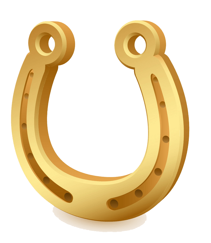 Golden Horseshoe clipart transparent