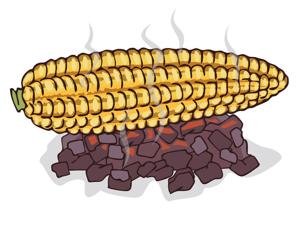 Grilled Corn clipart