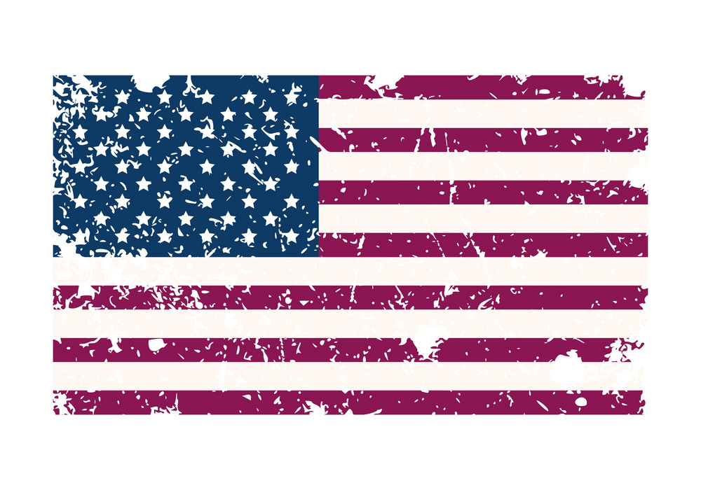 Grunge Art American Flag clipart 2