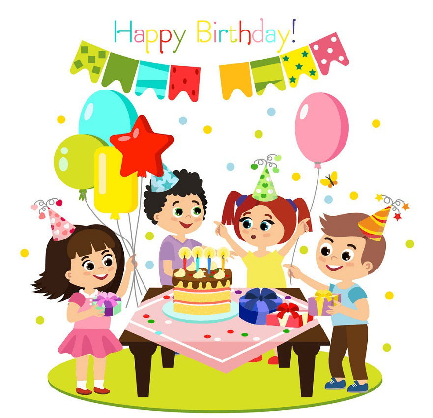 Happy Birthday Party clipart 1